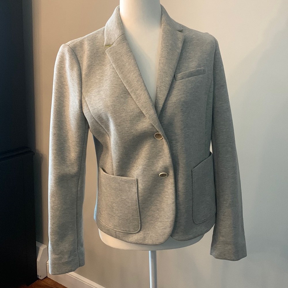 Womens light gray blazer